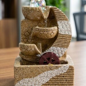 YS1914 ( Crystal Orb Water Wheel Indoor Fountain Showpiece ) ( PcsCtn.24 )