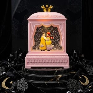 YS1917 ( Royal Love Story Glitter Dome Showpiece with LED Light ) ( PcsCtn.36 )