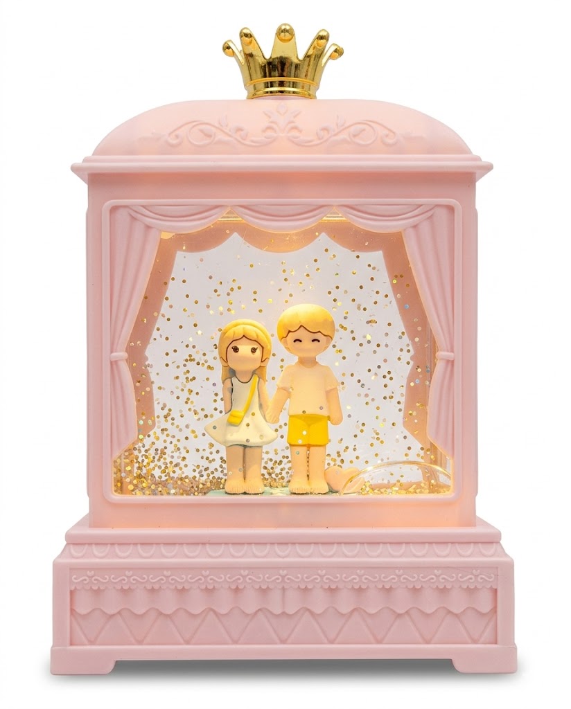 YS1918 ( Royal Kids Glitter LED Showpiece with Crown Design ) ( PcsCtn.36 ) - Image 2