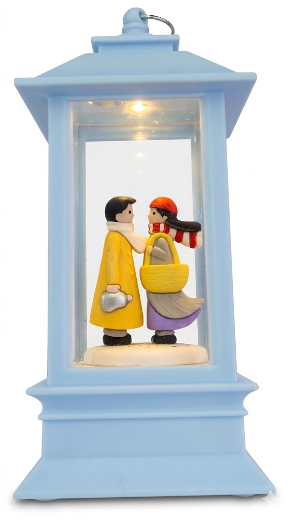 YS1921 ( Romantic Couple Lantern LED Showpiece ) ( PcsCtn.60 ) - Image 2