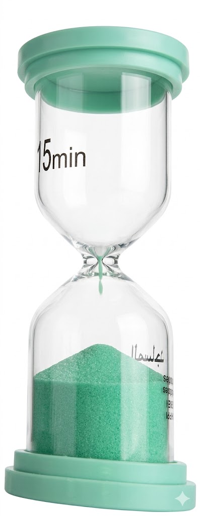 YS1928 ( Classic 15-Minute Sand Timer Decorative Hourglass ) ( PcsCtn.200 ) - Image 2