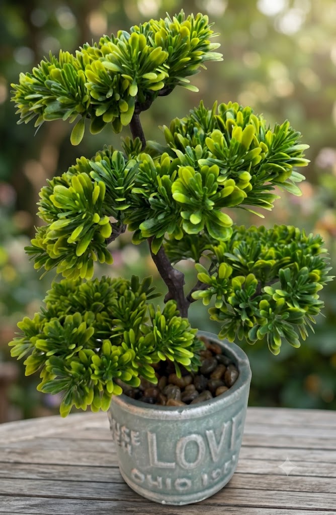YS1983 ( Bonsai-Style Potted Topiary (likely an artificial decorative bonsai ) ( pcsCtn.