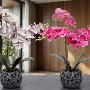 YS2006 ( Luxury Artificial Phalaenopsis Orchid Flower Arrangement in Designer Decorative Pot ) ( PcsCtn.24 )