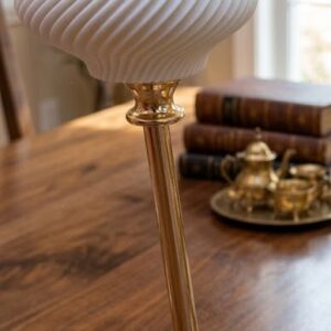 YS2009 ( Elegant Twisted Hurricane Candle Holder – Gold Luxe Edition ) ( PcsCtn.24 )