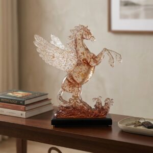 YS2031 ( Celestial Pegasus Crystal Art Showpiece ) (  PcsCtn.12 )