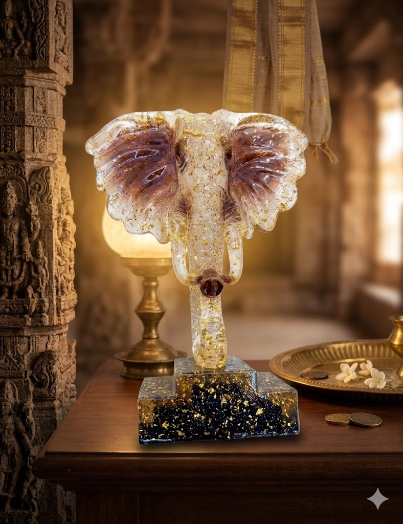 YS2036 ( Majestic Elephant Wisdom Resin Sculpture ) ( PcsCtn.12 )