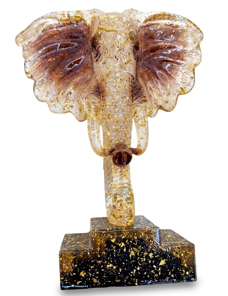 YS2036 ( Majestic Elephant Wisdom Resin Sculpture ) ( PcsCtn.12 ) - Image 2