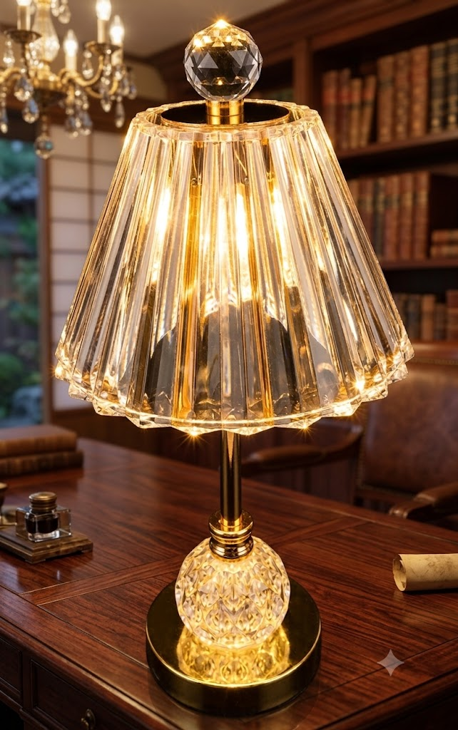 YS2039 ( Crystal Elegance LED Table Lamp ) ( PcsCtn.40 )