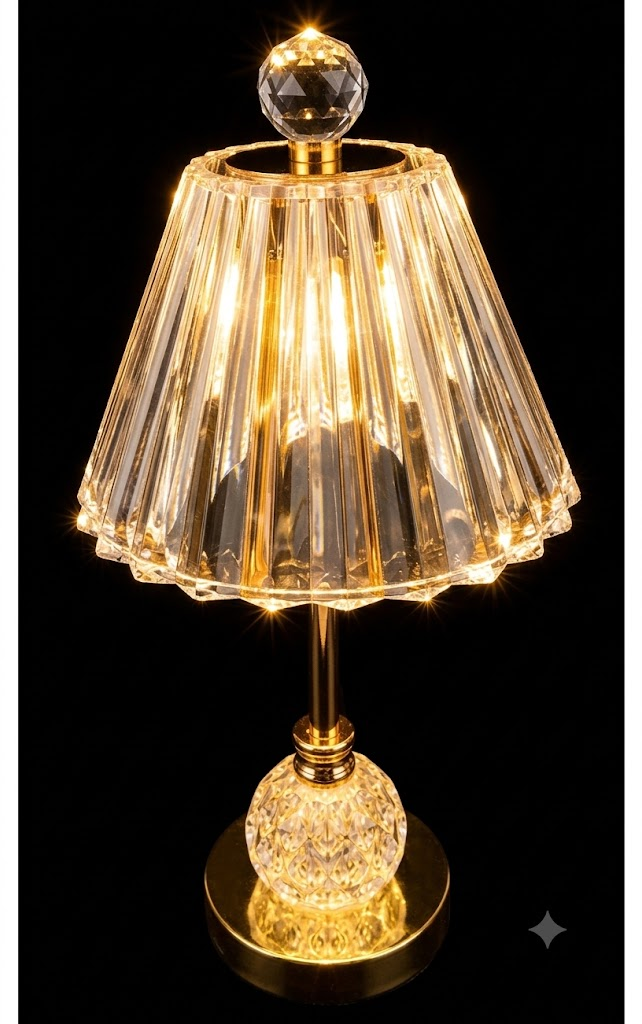 YS2039 ( Crystal Elegance LED Table Lamp ) ( PcsCtn.40 ) - Image 2