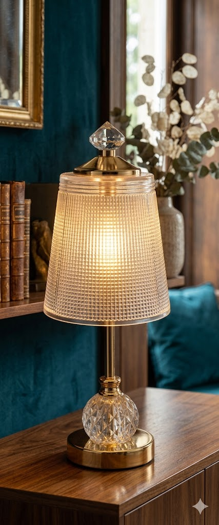 YS2040 ( Diamond Crystal Glow Table Lamp ) ( PcsCtn.40 )