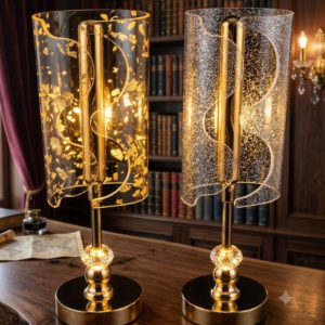 YS2049 ( Luxury Gold Crystal Glow Table Lamp ) ( PcsCtn.40 )