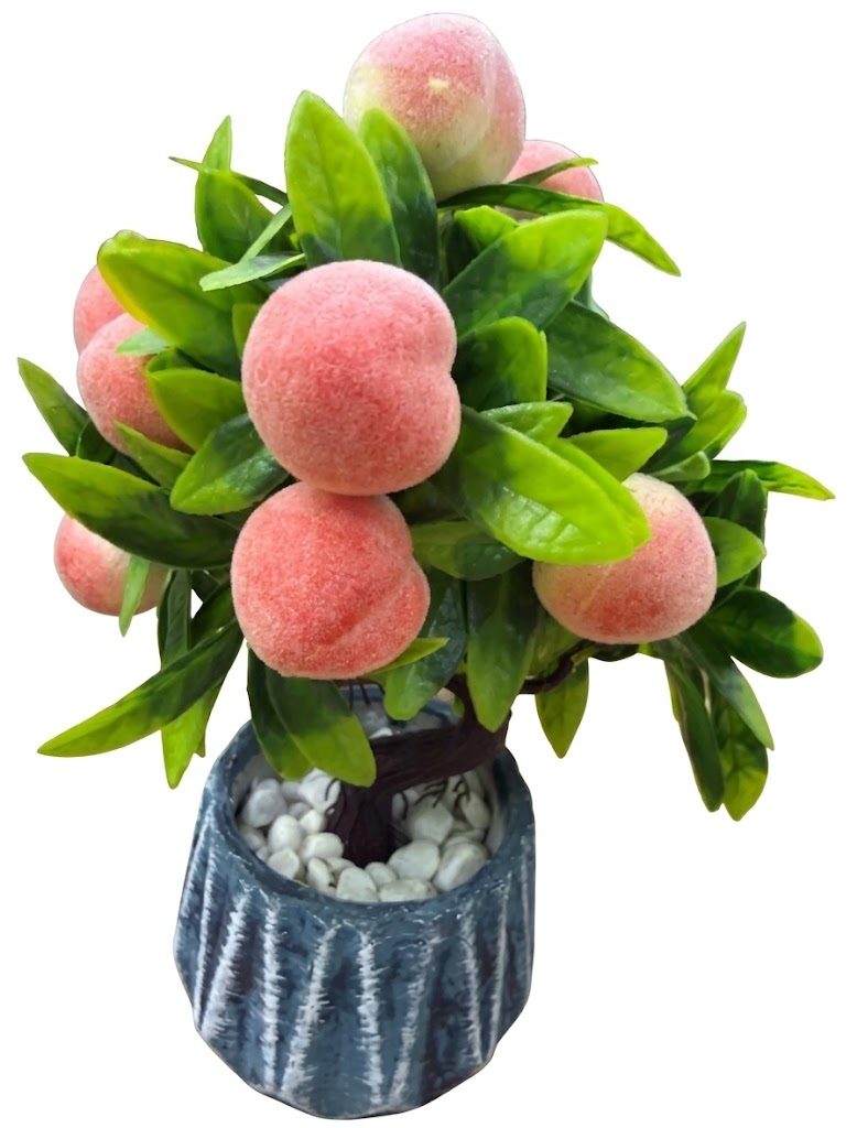 YS2055 ( Peach Blossom Decorative Fruit Showpiece ) ( PcsCtn.72 ) - Image 2