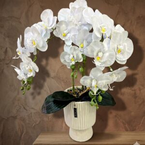 YS2110 ( Elegant White Phalaenopsis Orchid Arrangement ) ( PcsCtn.24 )