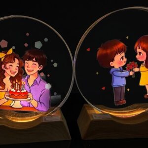 YS2141 ( Sweet Moments LED Glass Showpiece Collection ) ( PcsCtn.100  )