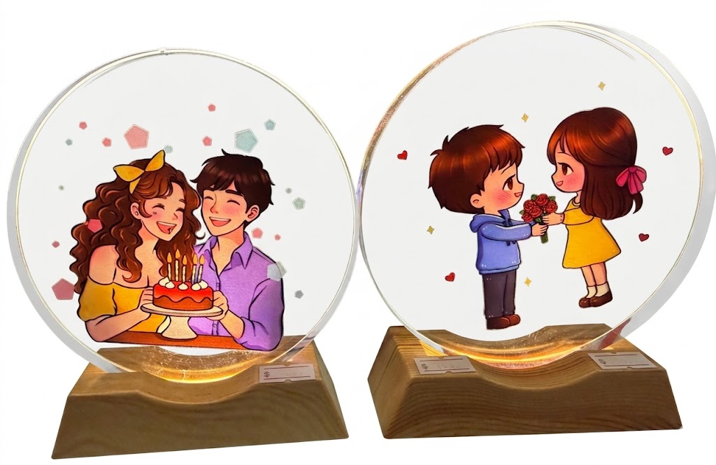 YS2141 ( Sweet Moments LED Glass Showpiece Collection ) ( PcsCtn.100 ) - Image 2