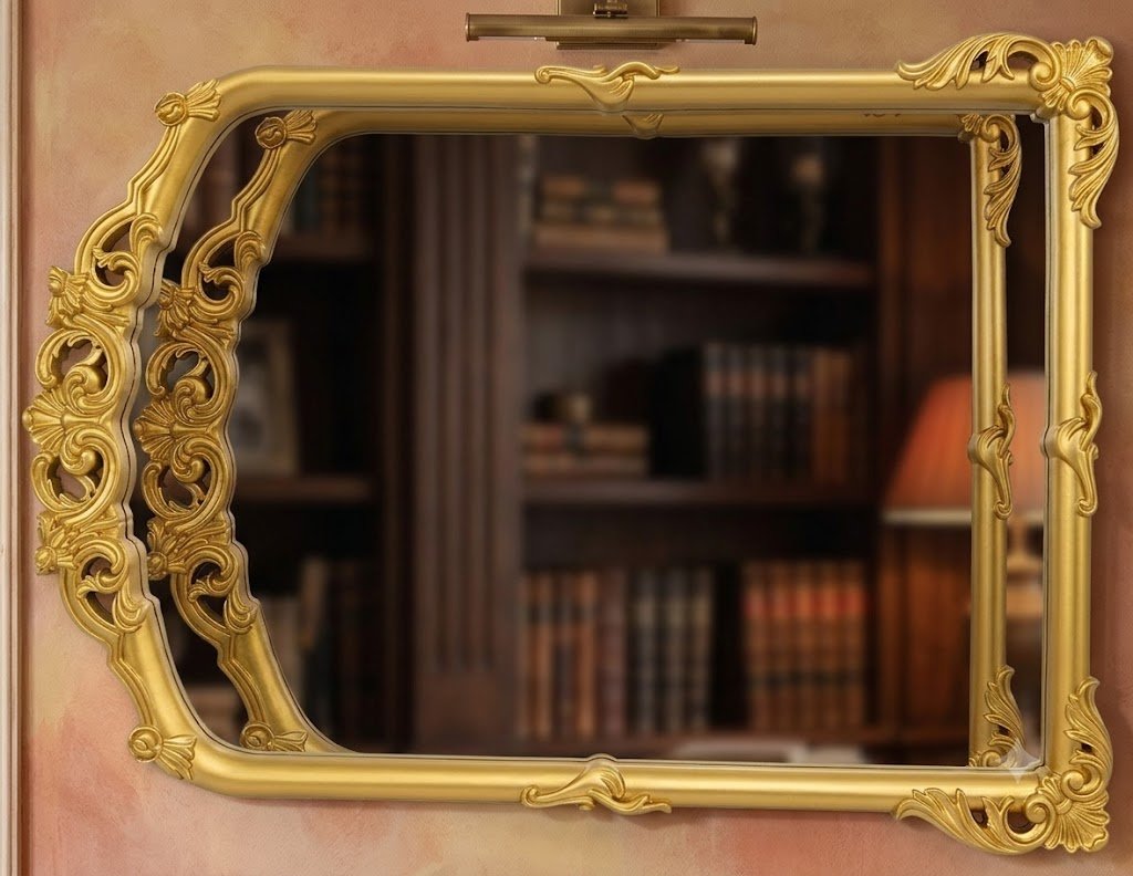 YS2182 ( Royal Golden Decorative Wall Mirror ) ( PcsCtn.8 )