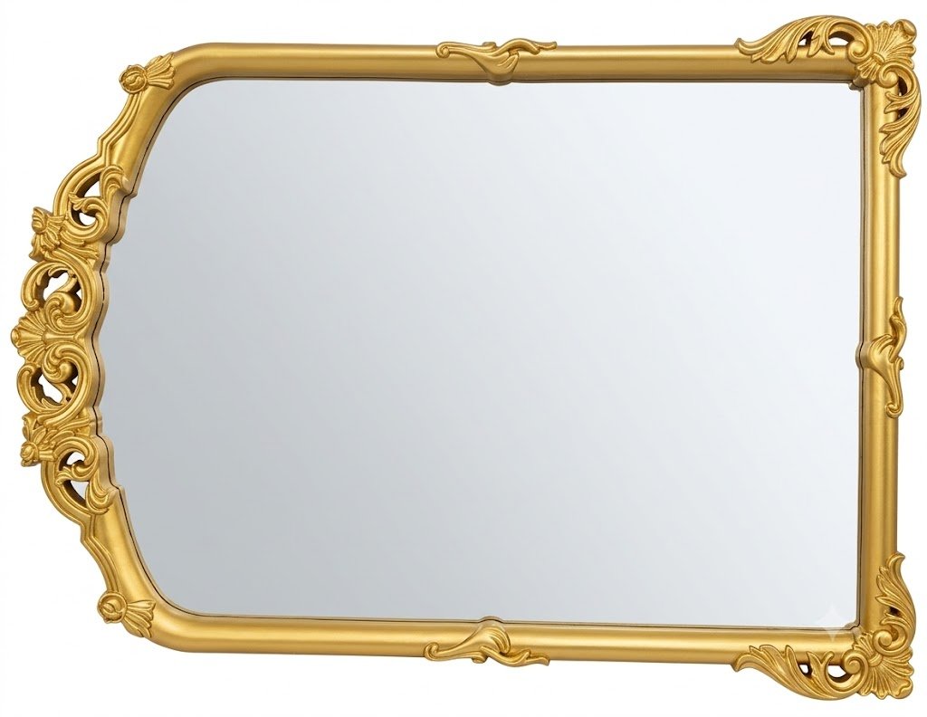 YS2182 ( Royal Golden Decorative Wall Mirror ) ( PcsCtn.8 ) - Image 2