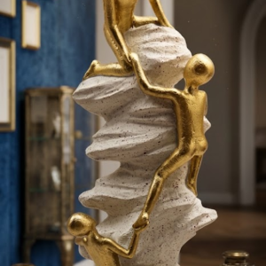 YS2262  ( Abstract Climbing Sculpture Showpiece ) ( PcsCtn.24 )