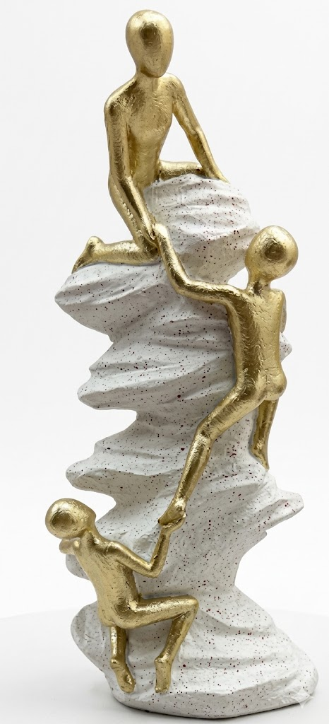 YS2262 ( Abstract Climbing Sculpture Showpiece ) ( PcsCtn.24 ) - Image 2