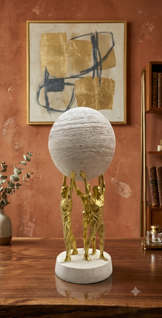 YS2266 ( Modern Polyresin Decorative Showpiece ) ( PcsCtn.18 )
