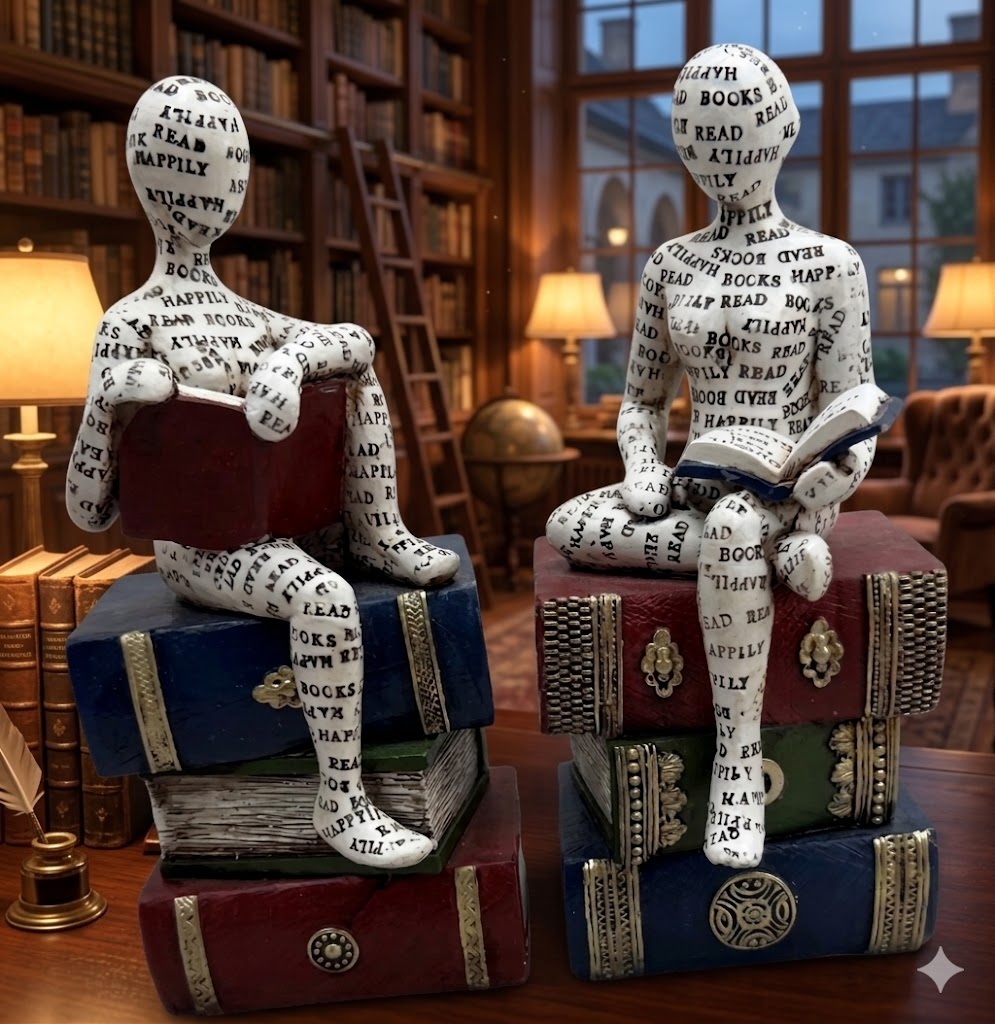 YS2270 ( Book Lovers Reading Figurine Set ) ( PcsCtn.24 )