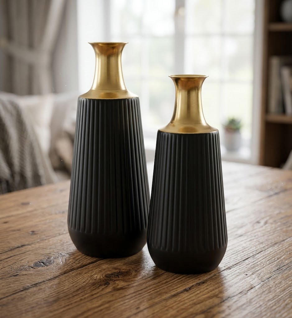 YS2274 ( Midnight Elegance Ribbed Metal ) ( PcsCtn.4 )