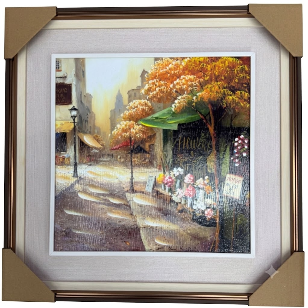 YS2451 ( Autumn Paris Street Framed Wall Art ) ( PcsCtn.18 ) - Image 2