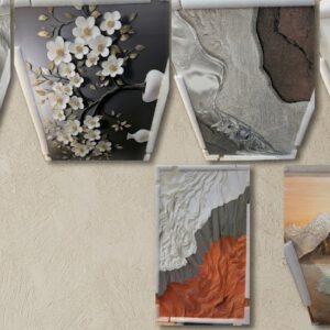 YS2454 ( Luxury Contemporary Framed Wall Art Collection ) ( PcsCtn.6 )