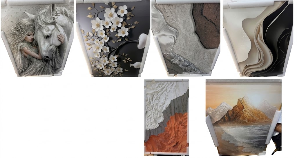 YS2454 ( Luxury Contemporary Framed Wall Art Collection ) ( PcsCtn.6 ) - Image 2