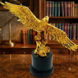 YS2516 ( Luxury Golden Eagle with Spread Wings Polyresin ) ( PcsCtn.12 )