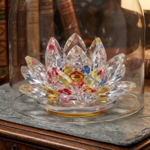 YS2539 ( Crystal Lotus Decorative Showpiece ) ( PcsCtn.48 )
