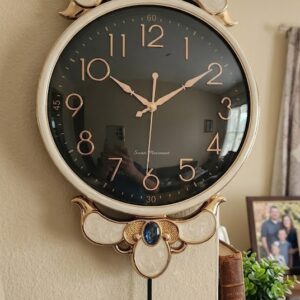 YS2632 ( Royal Noir Pendulum Wall Clock ) ( PcsCtn.8 )