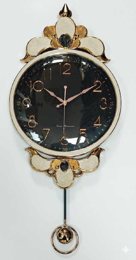 YS2632 ( Royal Noir Pendulum Wall Clock ) ( PcsCtn.8 ) - Image 2