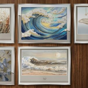 YS2662 ( Premium Coastal & Nature-Inspired Framed Wall Art Collection ) ( PcsCtn.9 )