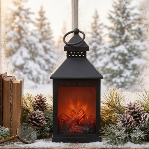 YS2673 ( Vintage Ember Lantern Decorative Showpiece ) ( PcsCtn.48 )
