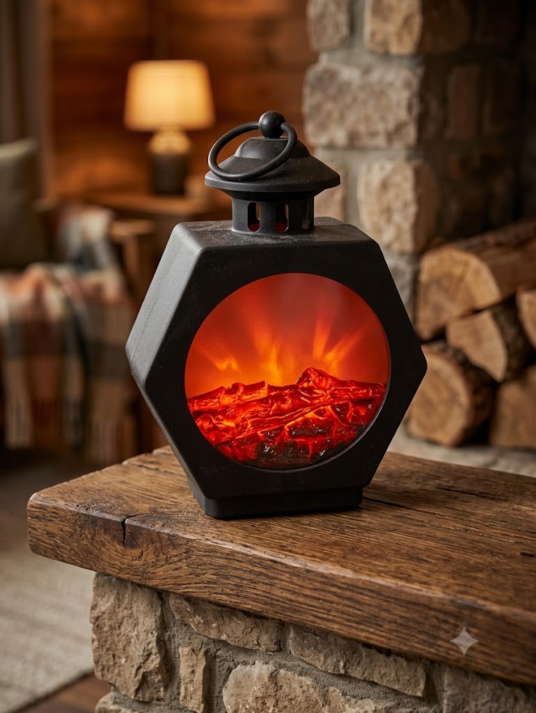 YS2674 ( Ember Glow Lantern Decorative Showpiece ) ( PcsCTn.56 )