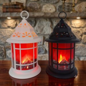 YS2679B  ( Twin Flame Lantern Decorative Showpiece ) ( PcsCtn.18 )