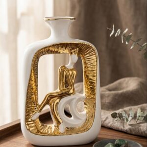 YS542 ( Luxury Abstract Ceramic Art Vase Showpiece ) ( PcsCtn.24 )