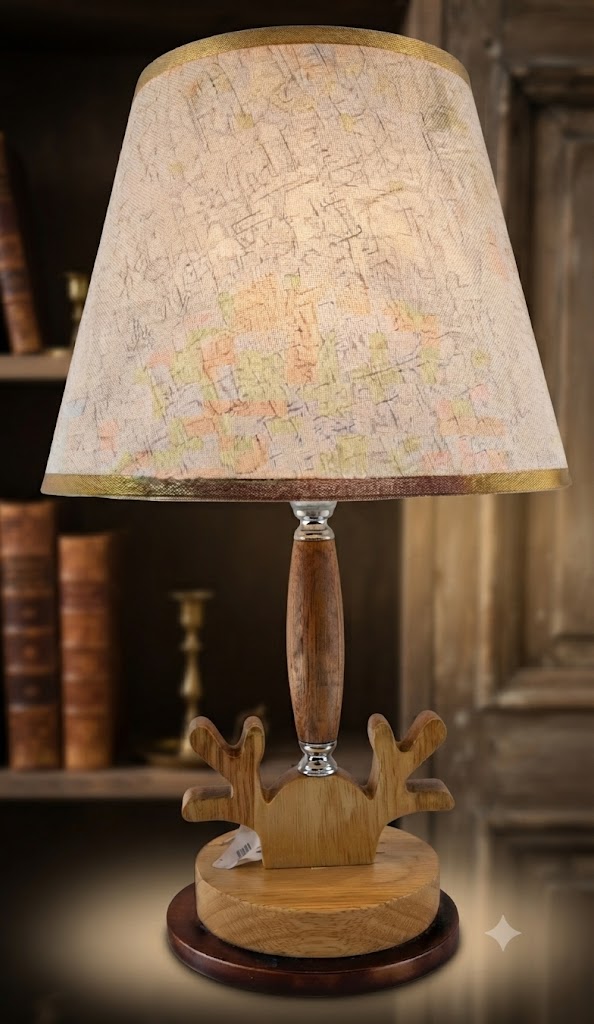 1004 ( Elegant Bedside & Living Room Decorative Lamp )