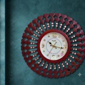 1051 ( Luxury Designer Crystal Wall Clock )