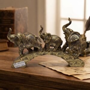 YS203 (JAIN)( Royal Elephant Family Showpiece )