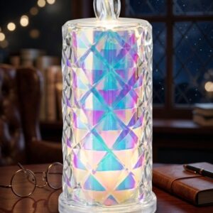 1229 ( Aurora Prism LED Flameless Decorative Candle )