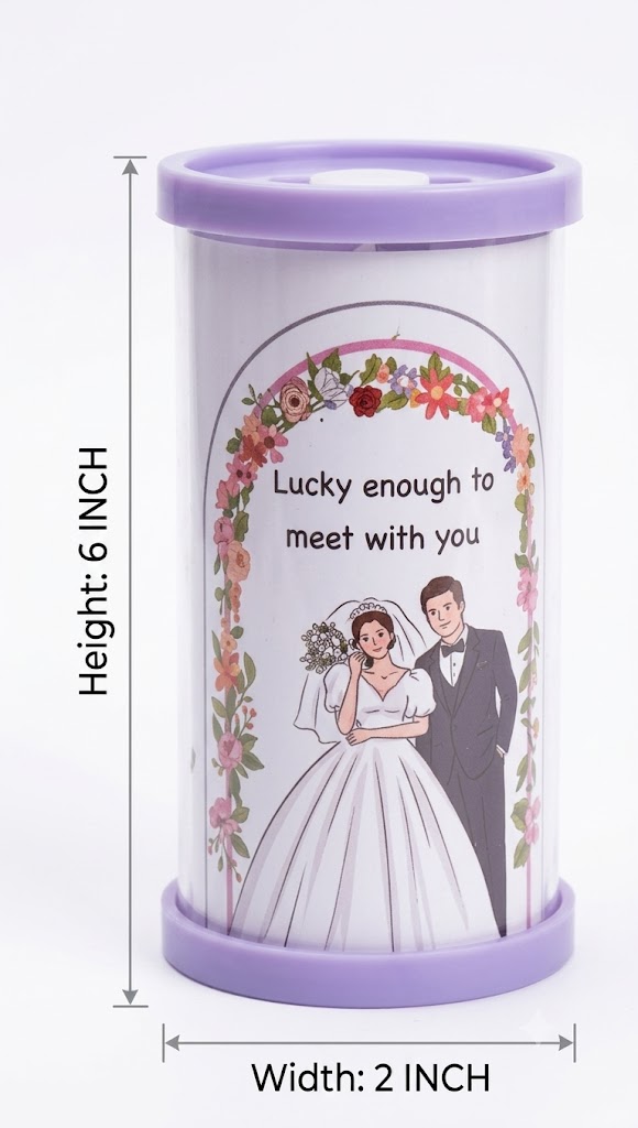 1248 ( Lucky Enough to Meet You LED Decorative Candle Lamp ) - Image 2