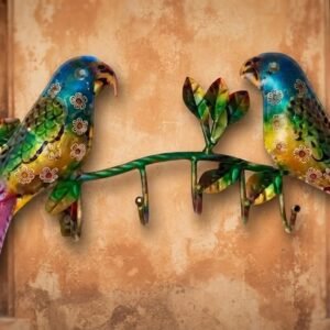 383 ( Handcrafted Decorative Key Rack with 5 Hooks )