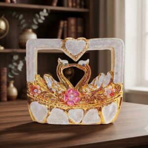 5980 ( Luxury Swan Couple Decorative Showpiece )