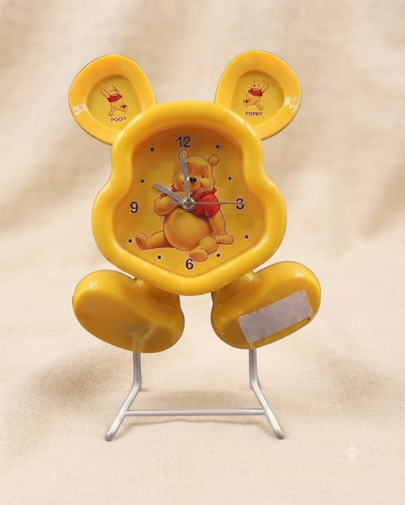 7101 ( Cute Teddy Bear Kids Table Clock )