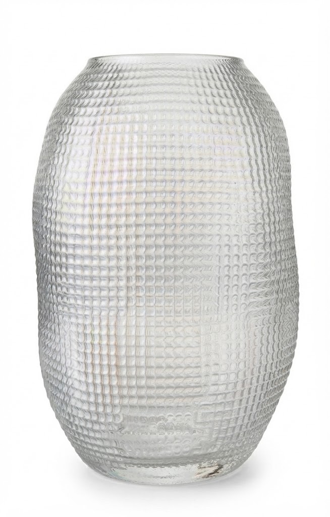 7593 ( Elegant Floral Ceramic Table Lamp with Crystal Accent ) - Image 2