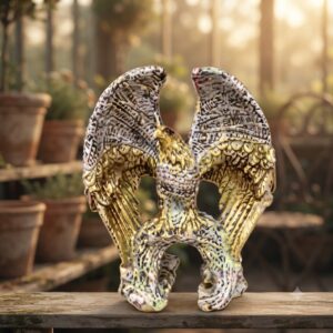 AR1841  ( Vintage Golden Eagle Metal Showpiece ) 36PCS CTN