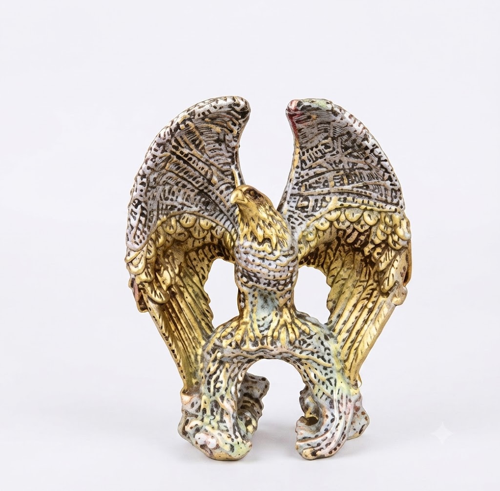 AR1841 ( Vintage Golden Eagle Metal Showpiece ) 36PCS CTN - Image 2