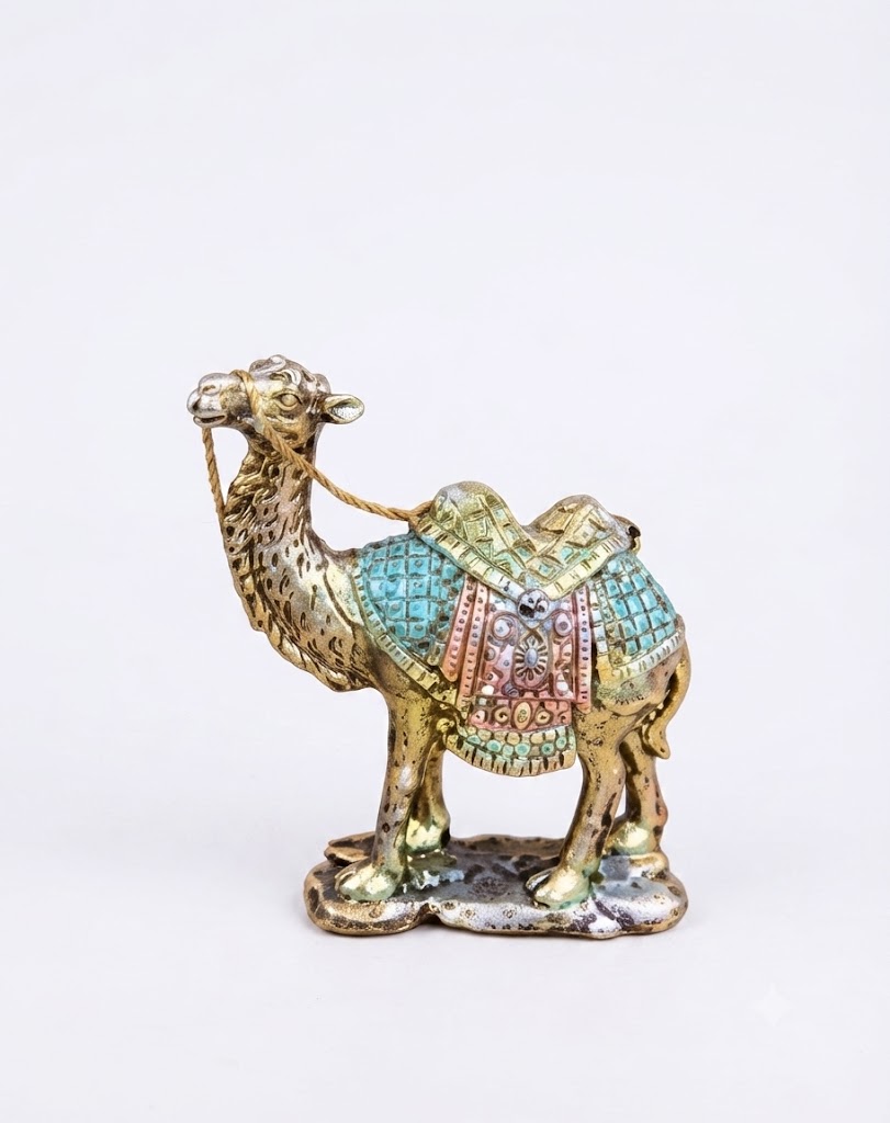 AR1844 ( Royal Decorative Camel Metal Showpiece ) 24PCS CTN - Image 2